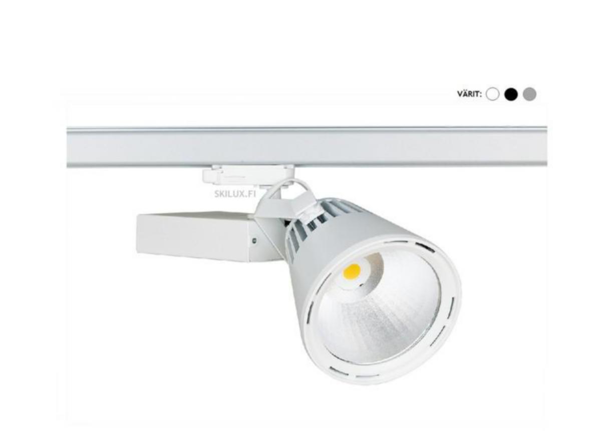 Kohdevalaisin Skilux Glider - KOHDEVALAISIN GLIDER 3537LM/924 55W 3V KISKO 40° VA