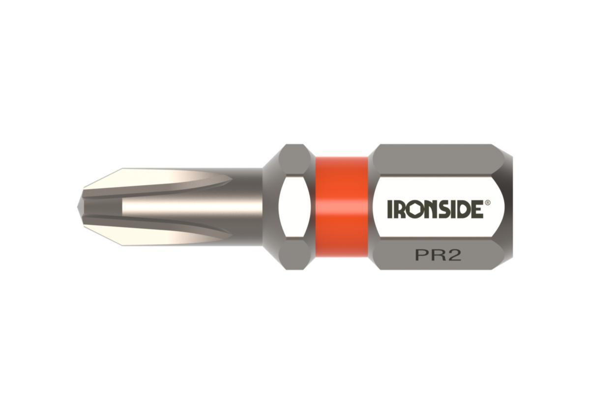 Ruuvauskärki Ironside PH2R - RUUVAUSKÄRKI PH2 OHENN. 25MM IRONSIDE 244157 10-PACK