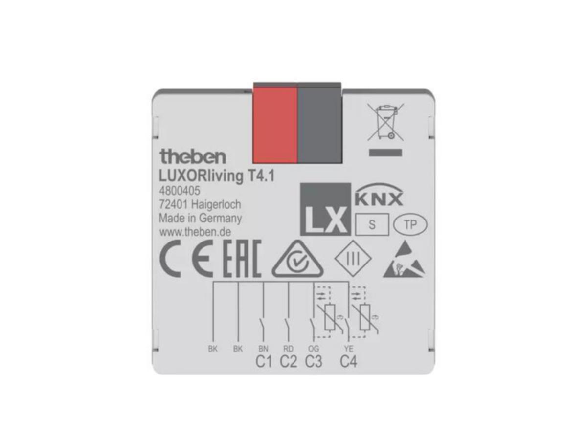 Tulo/lähtöyksikkö Theben LUXORliving T4 - TULO/LÄHTÖYKSIKKÖ THEBEN LUXORLIVING T4 PAINIKETULO 4-K