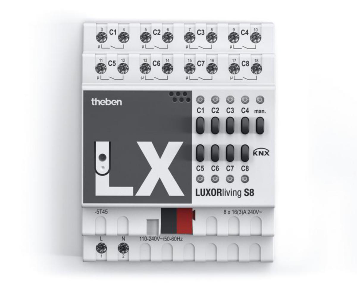 Lähtöyksikkö Theben S8 LUXORliving - LÄHTÖYKSIKKÖ THEBEN LUXORLIVING S8 KYTKINTOIMIL 8K