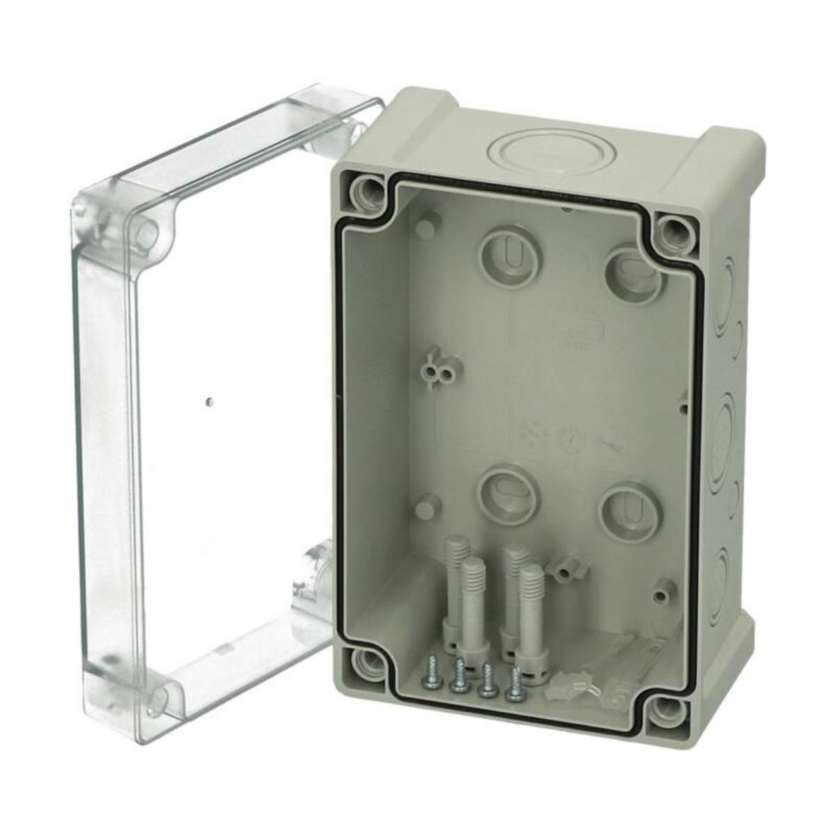 Asennuskotelo PC Fibox TEMPO - ASENNUSKOTELO PC TEMPO TPCM 191209T 187X122X90MM