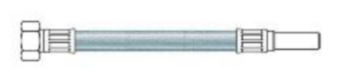 Kytkentäletku RST-kumi DN8 - KYTKENTÄLETKU KUMI-RST PN20 400MM 10MMX1/2" SK