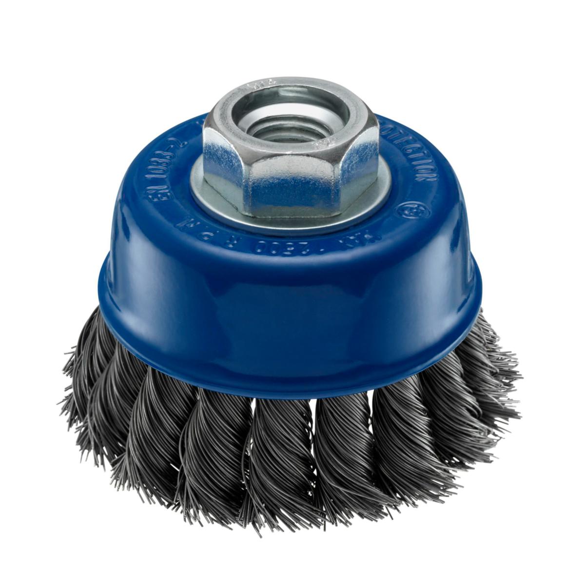 Kuppiharja Ironside M14 kierretty teräs - KUPPIHARJA KIERRETTY IRONSIDE M14 65X0,35MM TERÄS