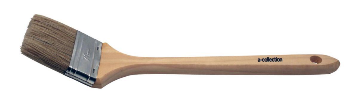 Elementtisivellin a-collection sekoitusharja, puukahva 80-Top - ELEMENTTISIVELLIN 70X9 MM A-COLLECTION