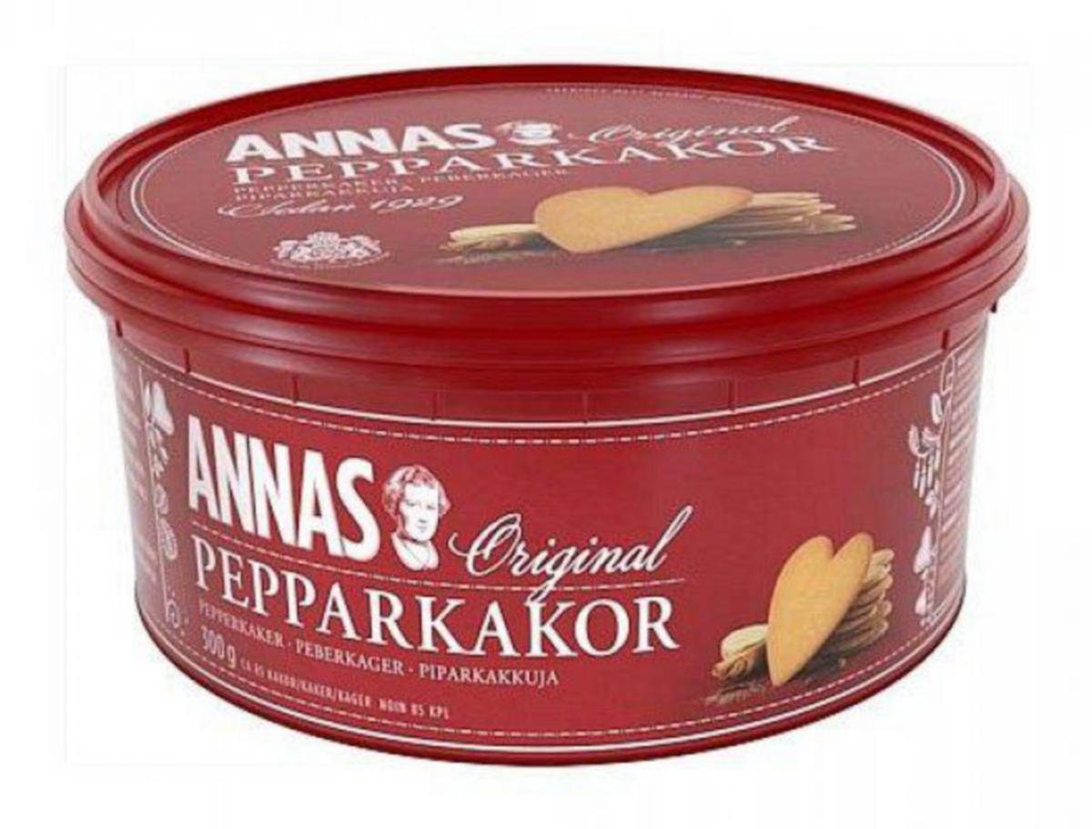 Pikkuleipä Annas Original sydänpiparkakku 300g - ANNAS ORIGIN SYDÄNPIPARKAKKU 3 ANNAS ORIGIN SYDÄNPIPARKAKKU 3