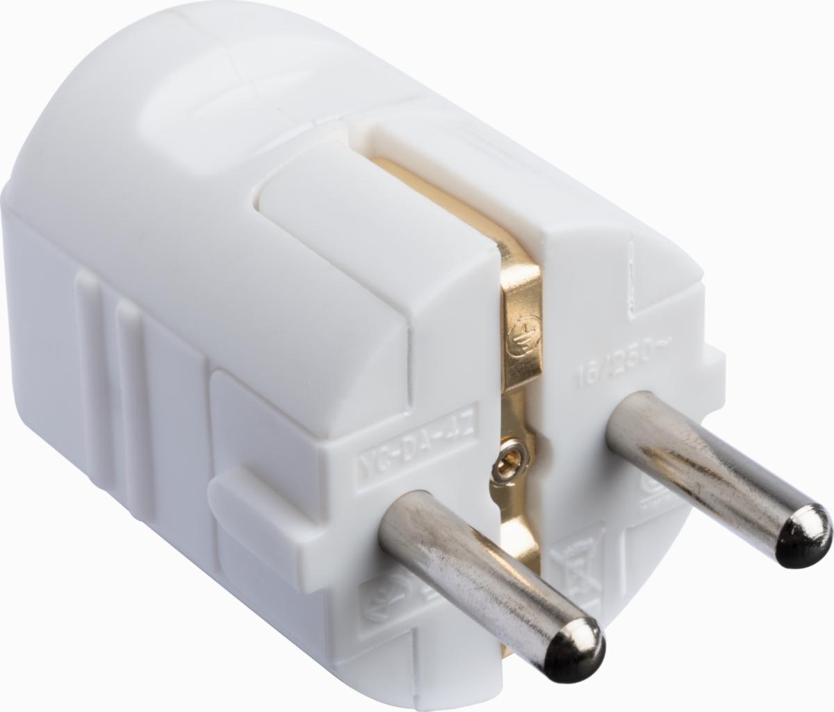 Pistotulppa, maadoitettu, IP20 - PISTOTULPPA MAAD VALK SUORA NYLONIA