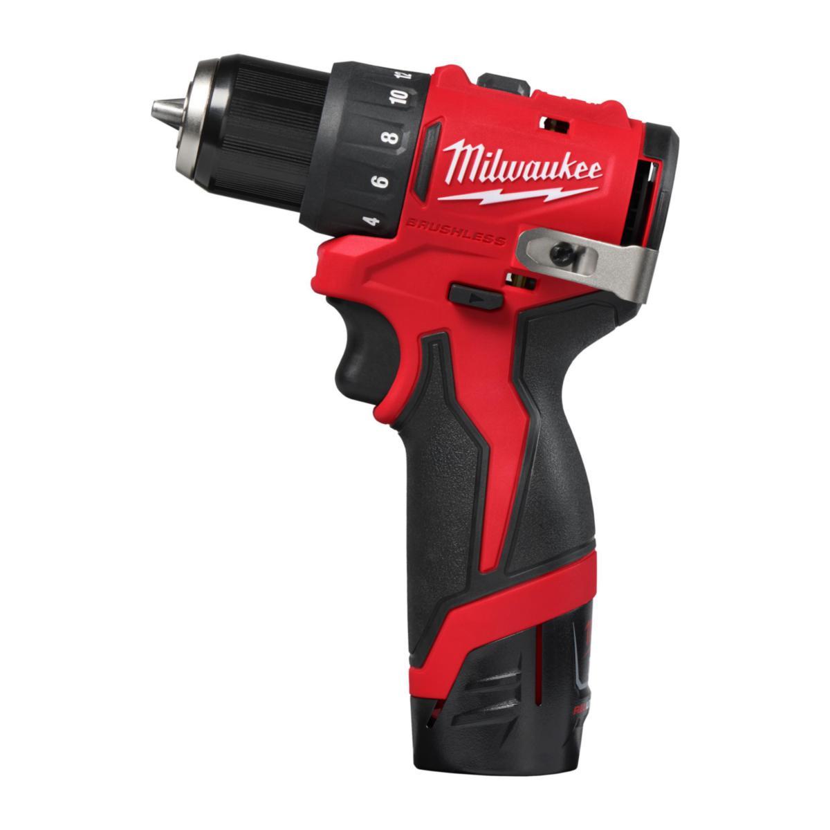 Akkuporakone Milwaukee M12 BLDDRC-202C - AKKUPORAKONE MILWAUKEE M12 BLDDRC-202C