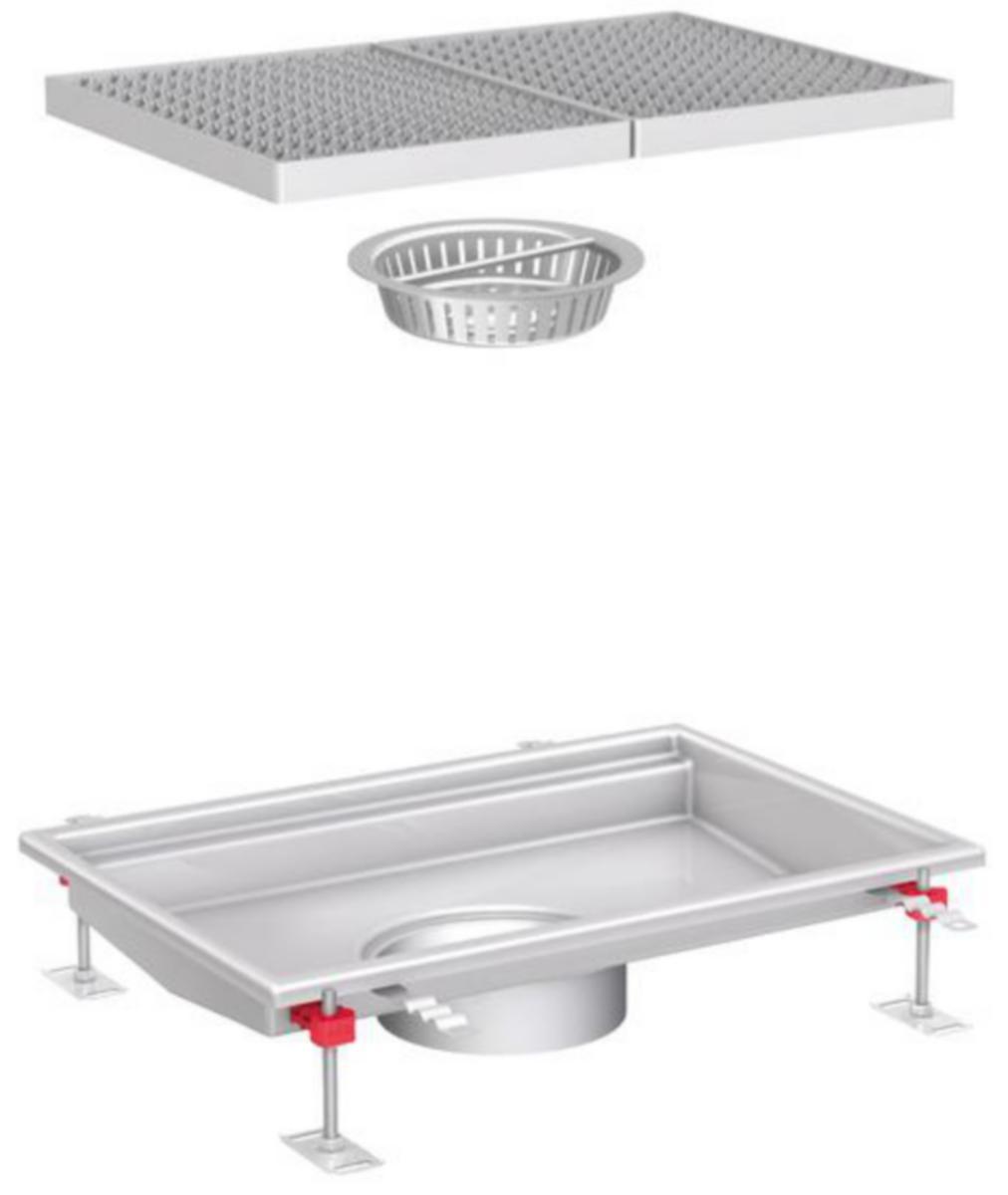 Lattia-allaspaketti ACO Collect Box 3:2 - LATTIA-ALLASPAKETTI MUOVIMAT. ACO COLLECT BOX 420X650