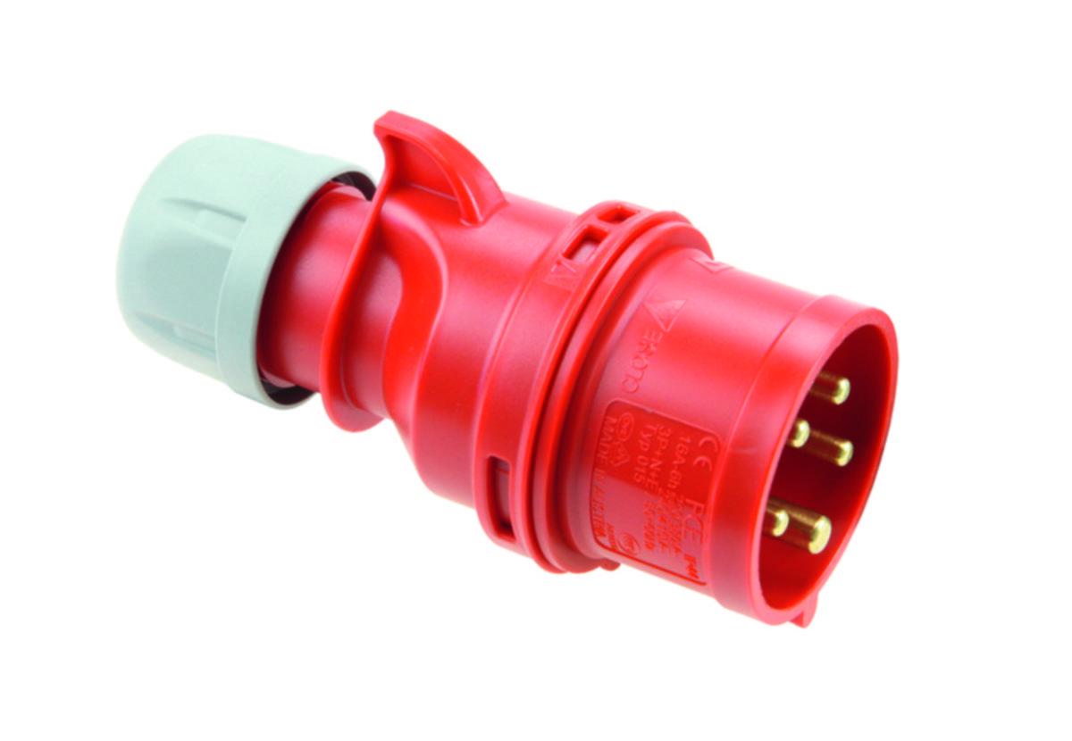 Voimapistotulppa PCE Shark IP44 - VOIMAPISTOTULPPA PCE 025-6 32A 5P 400V IP44