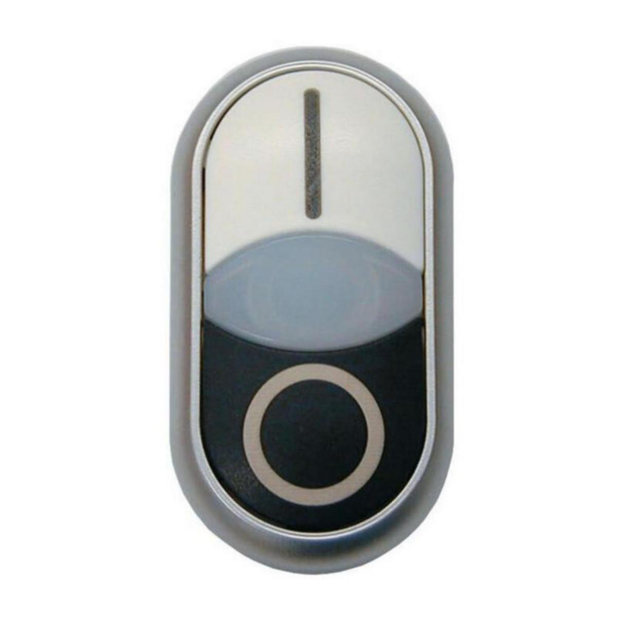 Kaksoispainike Eaton RMQ-Titan - KAKSOISAPAINIKE RMQ-TITAN M22-DDL-WS-X1/X0 VAL/MUS