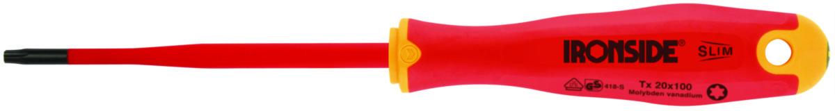 Sähköruuvitaltta Ironside TX Slim 1000V/VDE - SÄHKÖRUUVITALTTA TX25X125MM IRONSIDE 100640 2KOMP 1000V