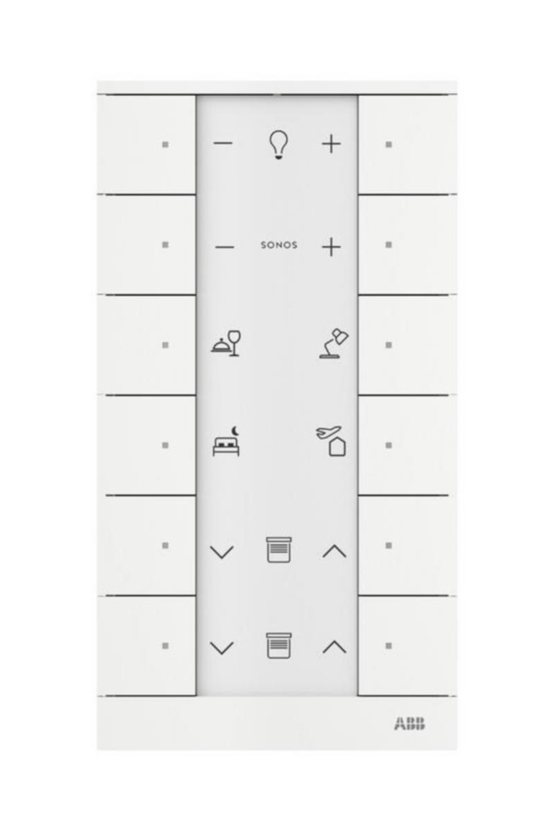Painike ABB-free@home - PAINIKE ABB FREEHOME 12-OS MVAL