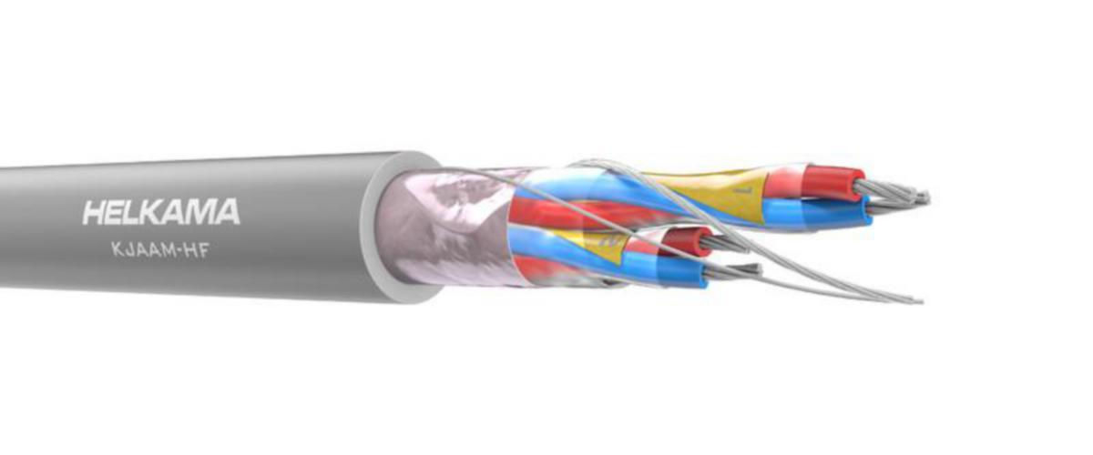 Instrumentointikaapeli Helkama KJAAM HF Dca - INSTRUMENTOINTIKAAPELI HELKAMA KJAAM-HF 2X(2+1)X DCA K1000