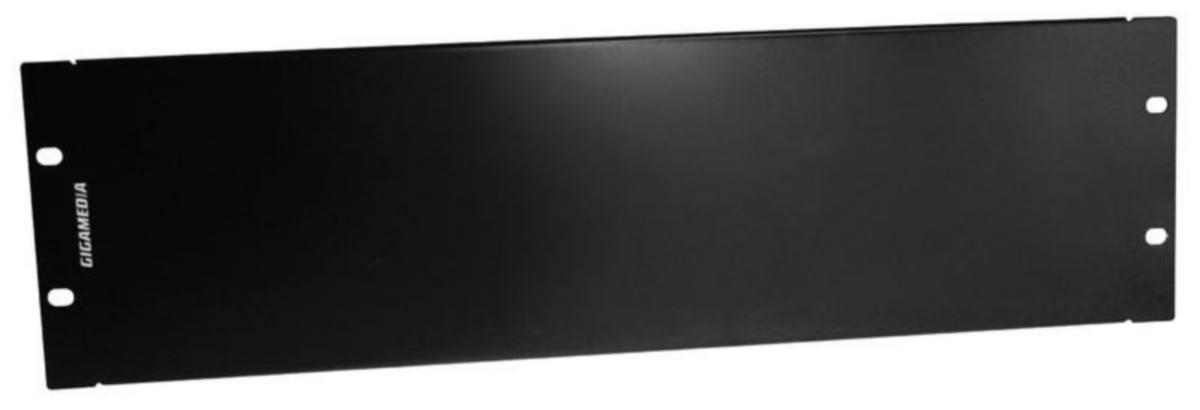 Peitelevy Gigamedia - PEITELEVY GIGAMEDIA PEITELEVY 19" 3U MUSTA