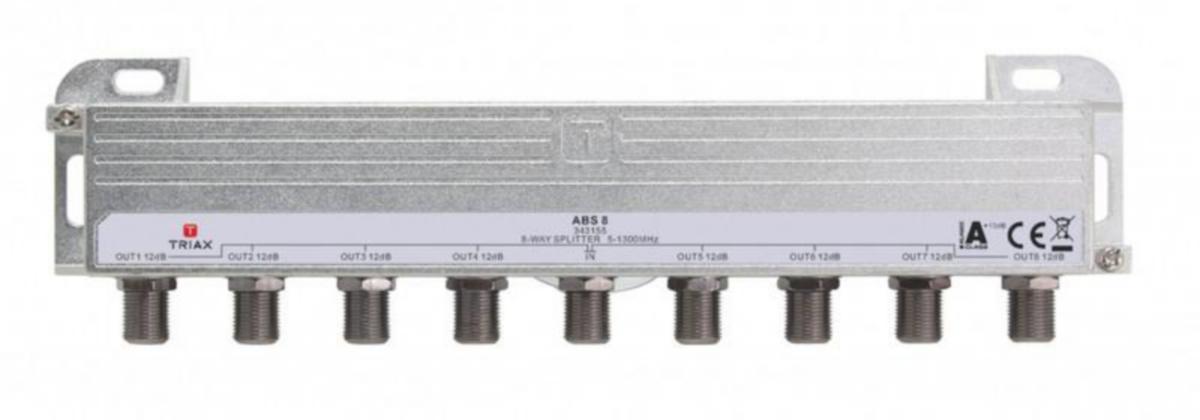 Jaottimet 5-1300 MHz Triax - JAOTIN TRIAX ABS-8 5-1300MHZ