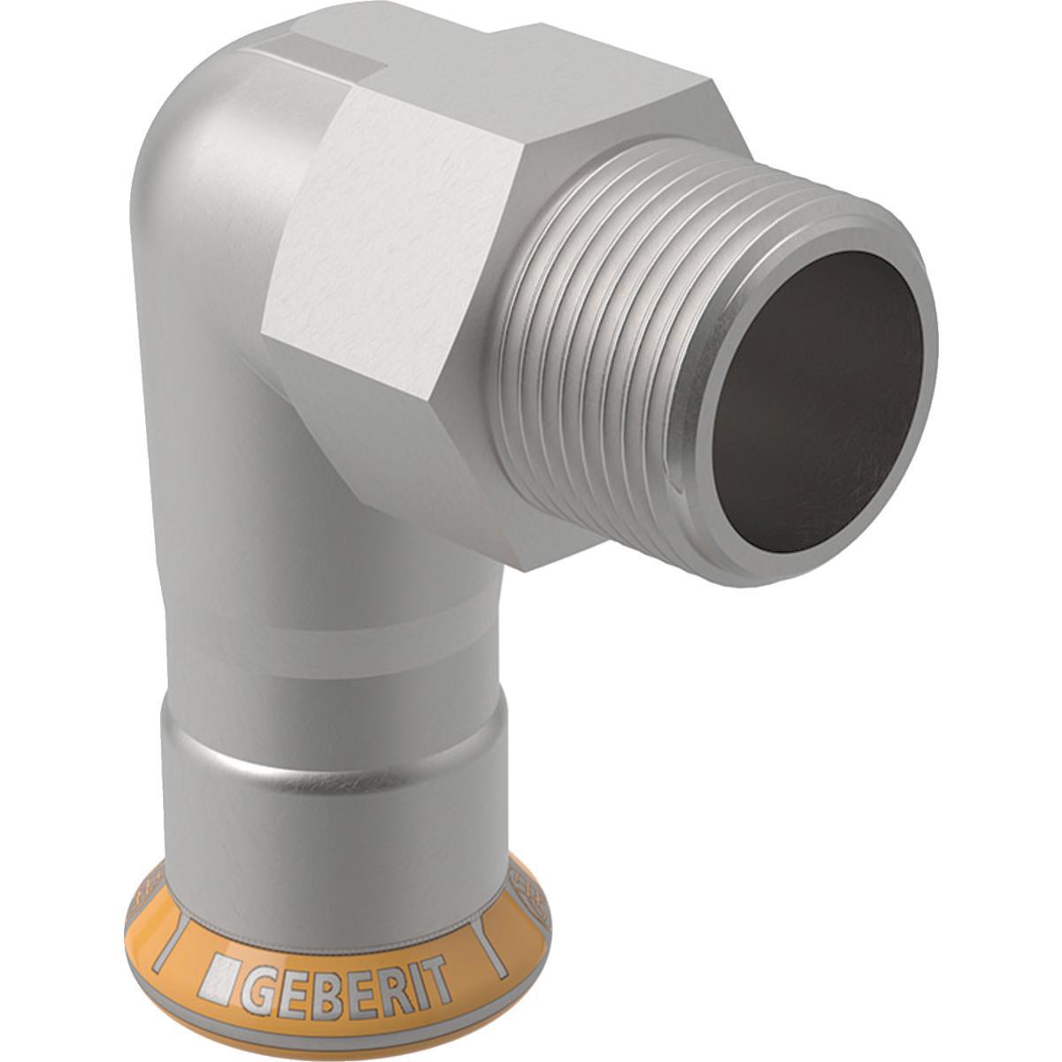 Puristuskulma Geberit Mapress Therm 90° RST uk - PURISTUSKULMA 90° UK RST THERM 18MM-1/2" UK