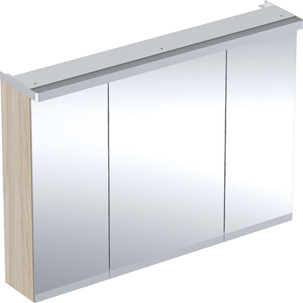 Peilikaappi IDO Glow valolla, kolmella ovella 900 mm - PEILIKAAPPI GLOW 96501-62-501 900 TAMMI
