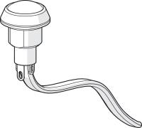 Pesukoneventtiilin painonappi Oras 198929V