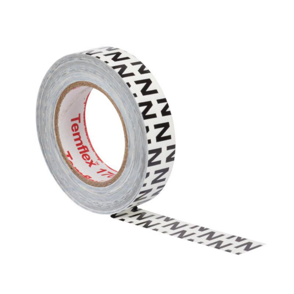 Merkintäteippi 3M Temflex 1700P - MERKINTÄTEIPPI TEMFLEX 1700P N VAIHEMERKINTÄ