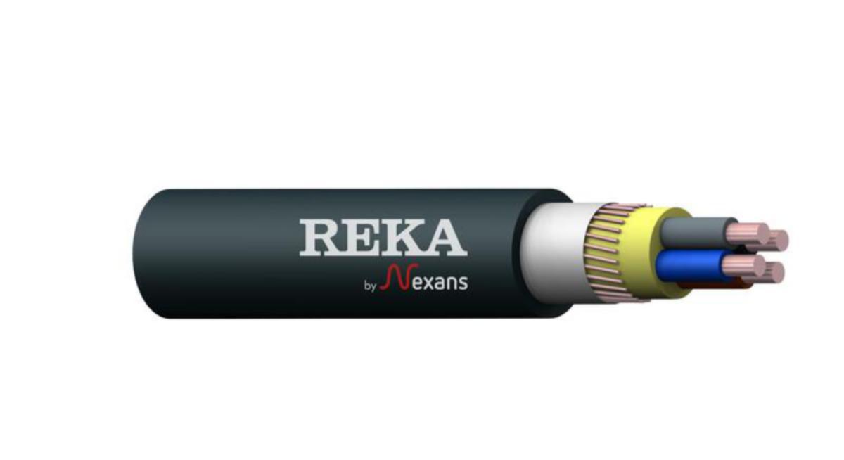 Asennusvoimakaapeli-HF Reka XCMK-HF DCA - ASENNUSVOIMAKAAPELI-HF REKA XCMK-HF 4x6/6 Dca K1000