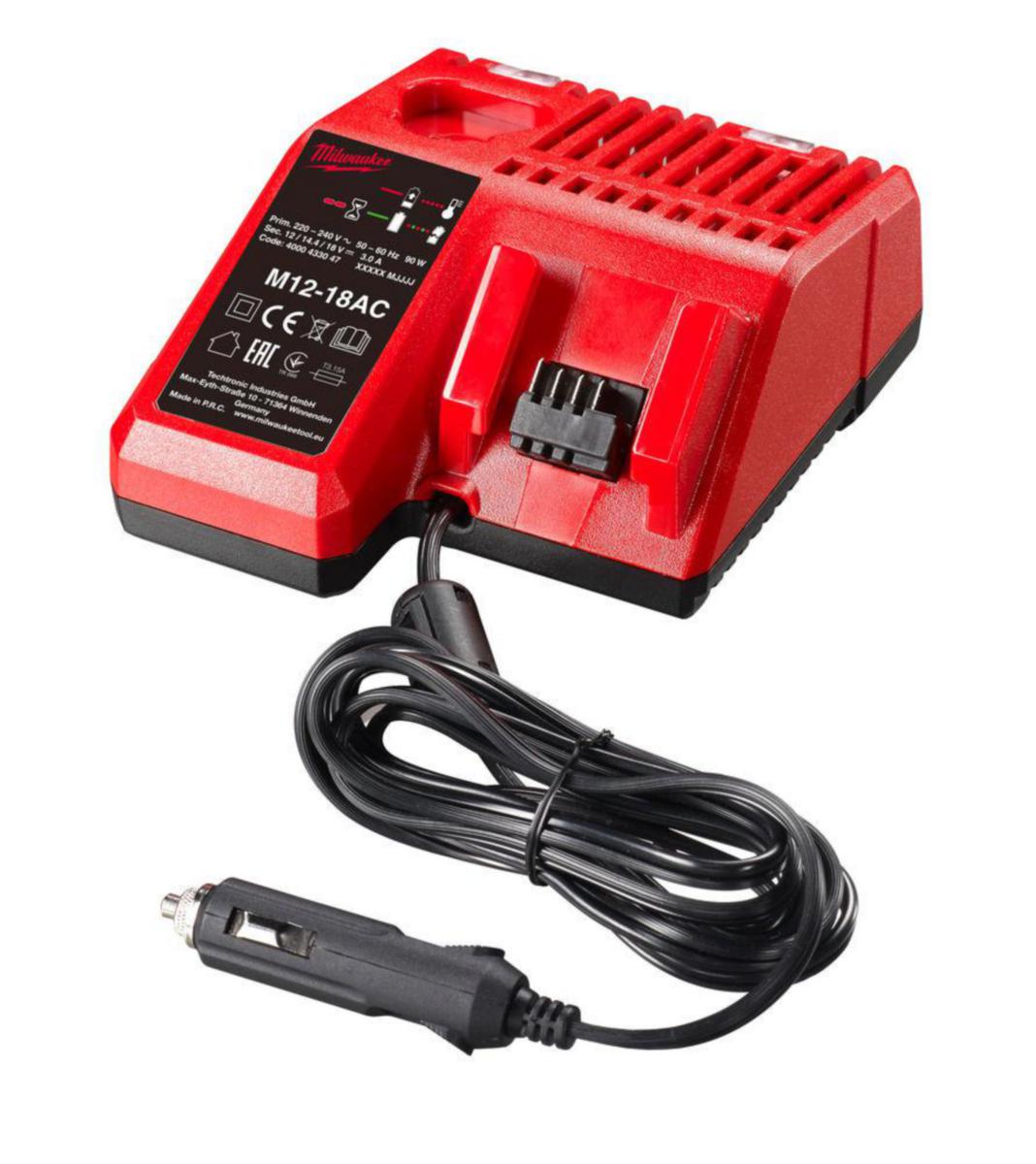 Autolaturi Milwaukee M12-18 AC - AUTOLATURI MILWAUKEE M12-18 AC