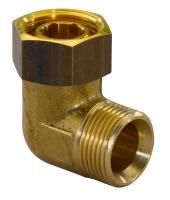 Kulmaliitin Uponor FIT pyörivä mutteri sk/uk