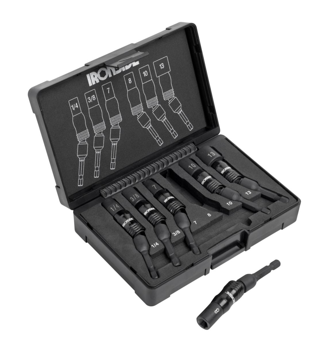 Magneettihylsysarja Ironside nivelletty - MAGNEETTINIVELHYLSYSARJA 6 OS. IRONSIDE 244019