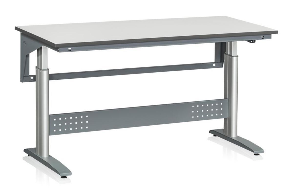 Sähköpöytä WFI W 250 harmaa laminaatti - SÄHKÖPÖYTÄ KORK. 690-1180MM WFI W250 1600X800MM HARM LAMIN