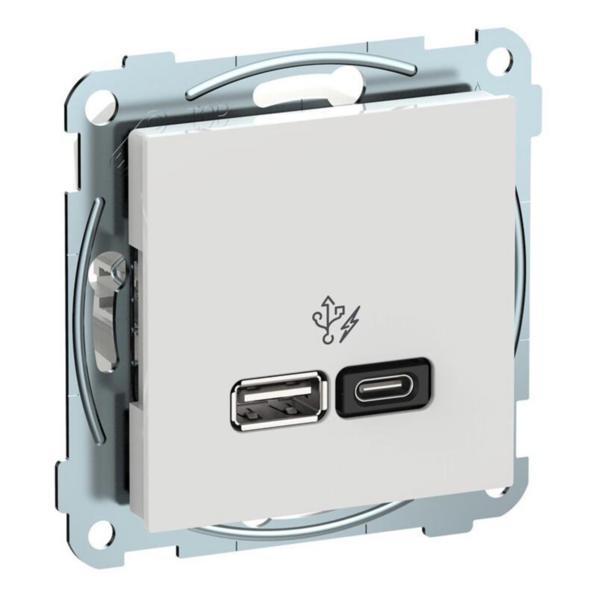 Telerasia ELKO RS Nordic upotettava USB - TELERASIA ELKO RS NORDIC USB PD A+C 45W VAL