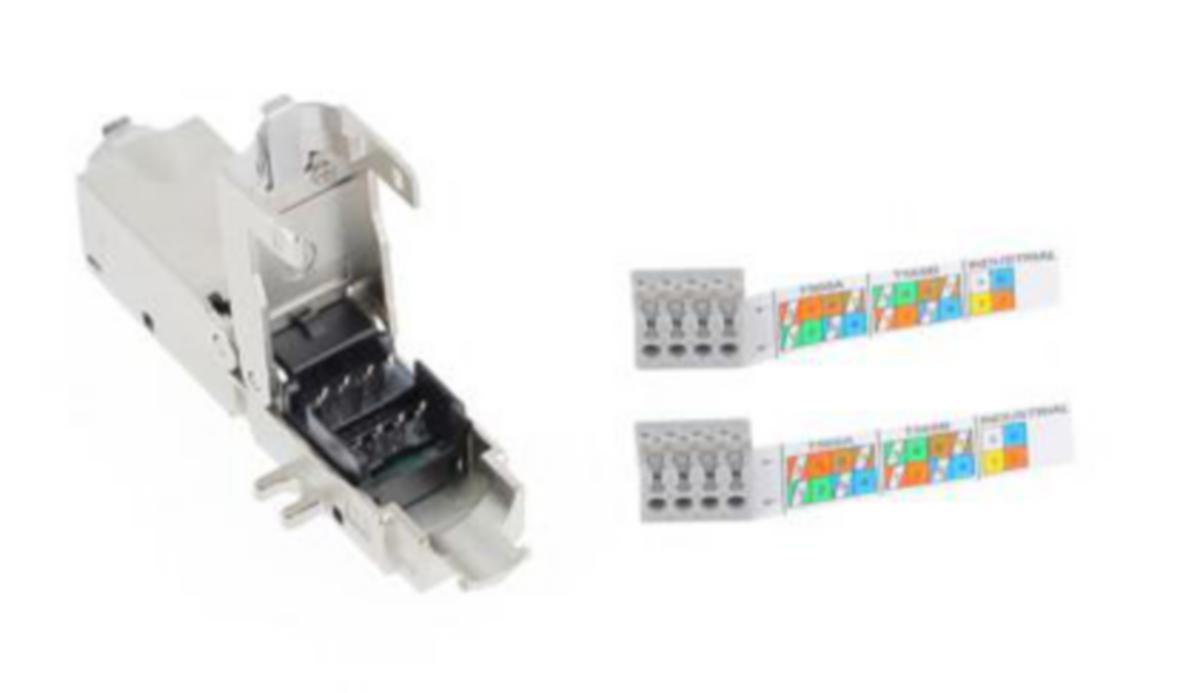Liitin-CAT6a Gigamedia - LIITIN-CAT6A GIGAMEDIA 10G STP LIITIN