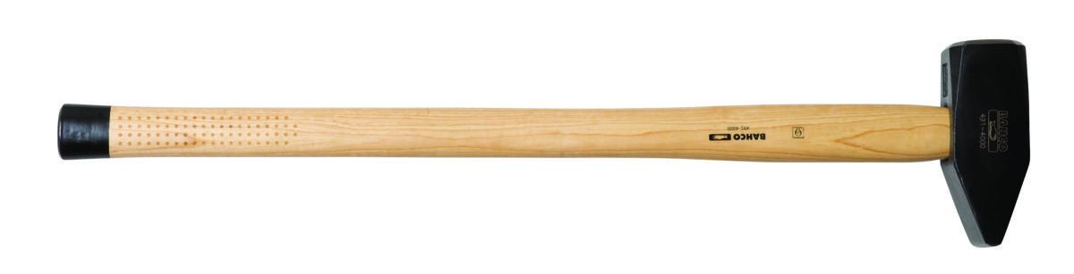 Leka Bahco 491 neliskulmaisella päällä - 3KG LEKA PUUVARSI BAHCO 491-3000