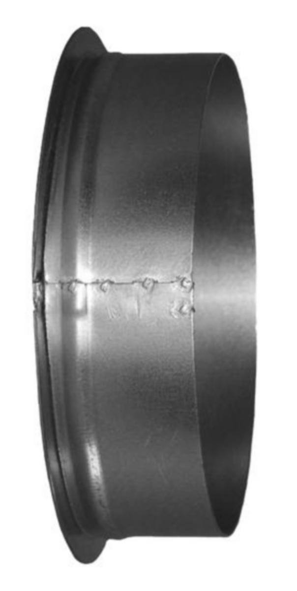 Sivuliitin Lindab ILU jyrkkä 1,2mm - SIVULIITIN JYRK. ZN 1.2 D100X1.2