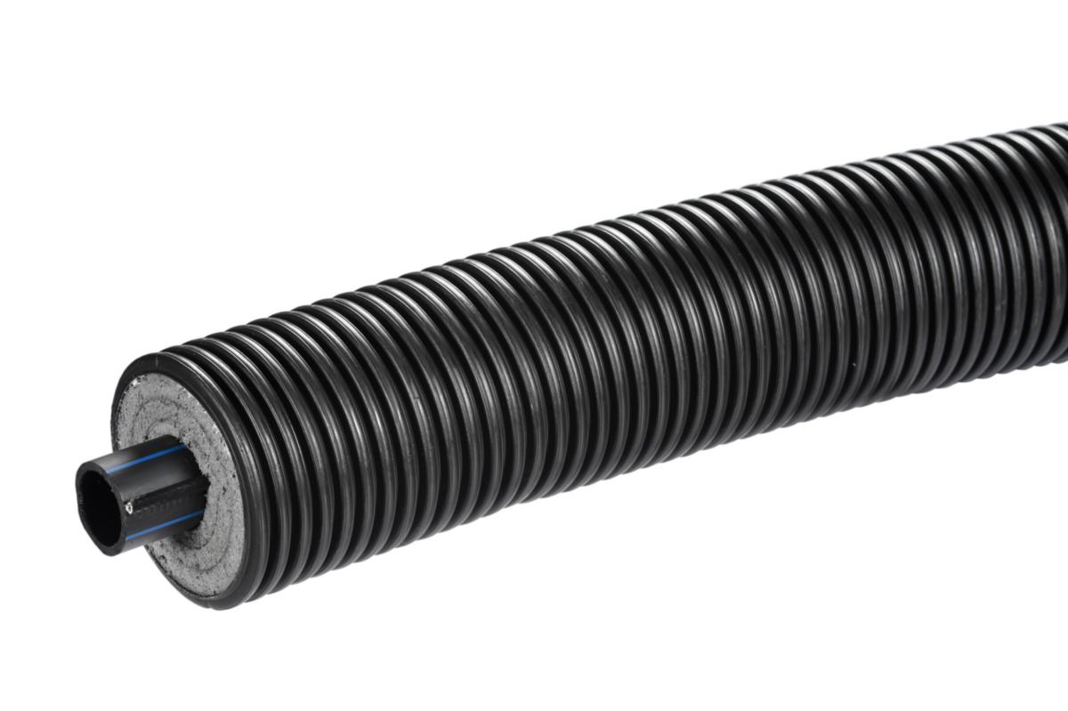 Eristetty vesijohto Cool saattolämmityksellä - VESIJOHTO LÄMMITYSKAAPELILLA TERRENDIS COOL 32X2.9/75