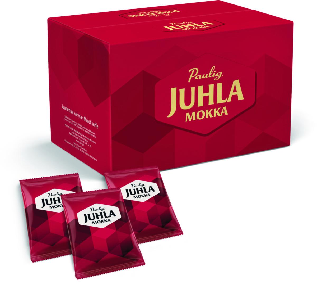 Kahvi Paulig Juhla Mokka 100g - KAHVI 44X100G EHJ ANNOSPUSSI JUHLA MOKKA