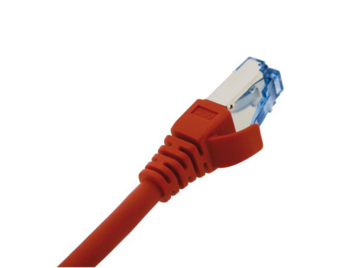 Kytkentäkaapeli-CAT6A Gigamedia S/FTP - KYTKENTÄKAAP-CAT6A GIGAMEDIA S/FTP HF PU 3M