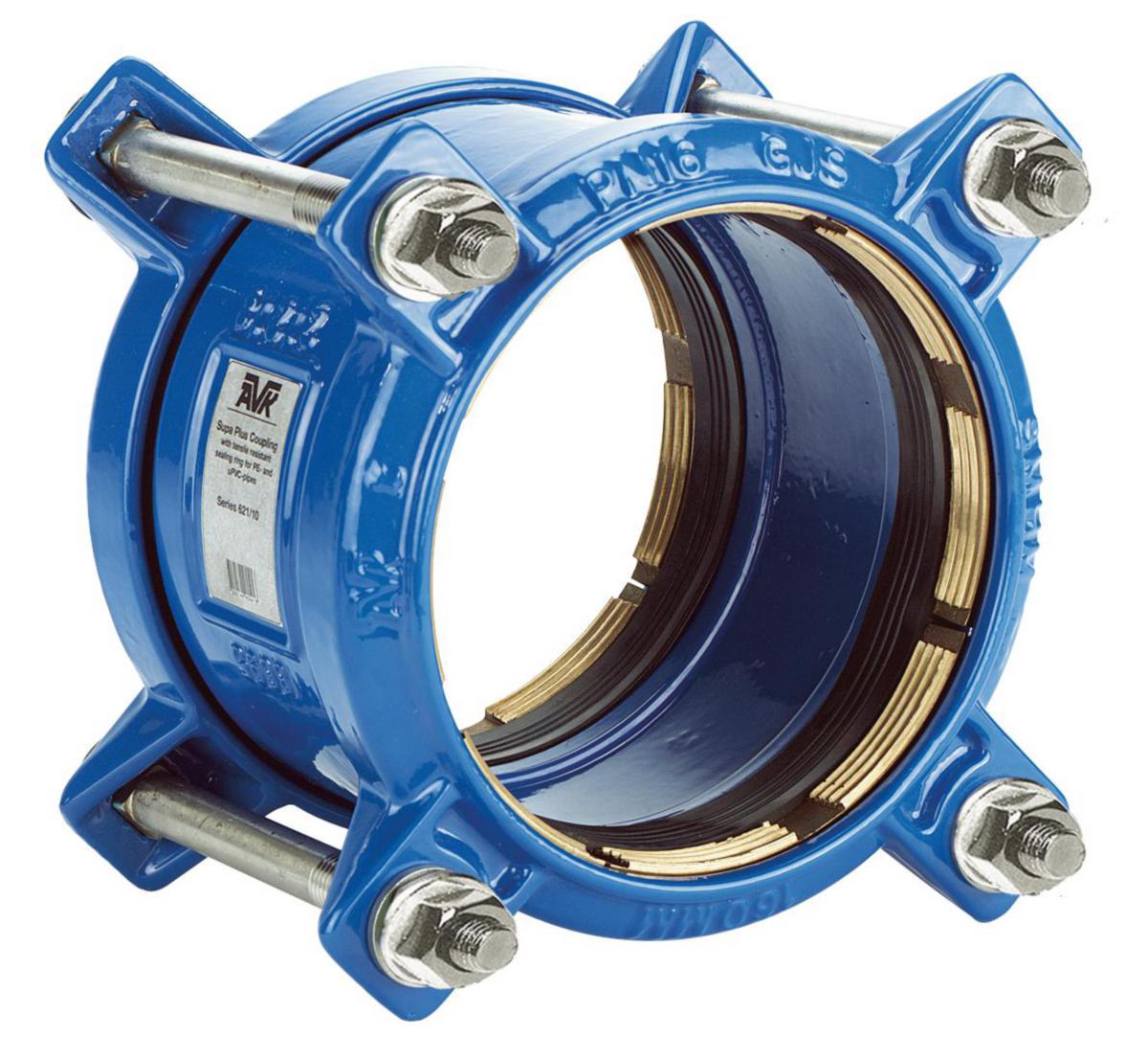 Jatkoliitin AVK Supa Plus vetoa kestävä - JATKOLIITIN SUPA PLUS DN80/90MM AVK VETOA KEST.