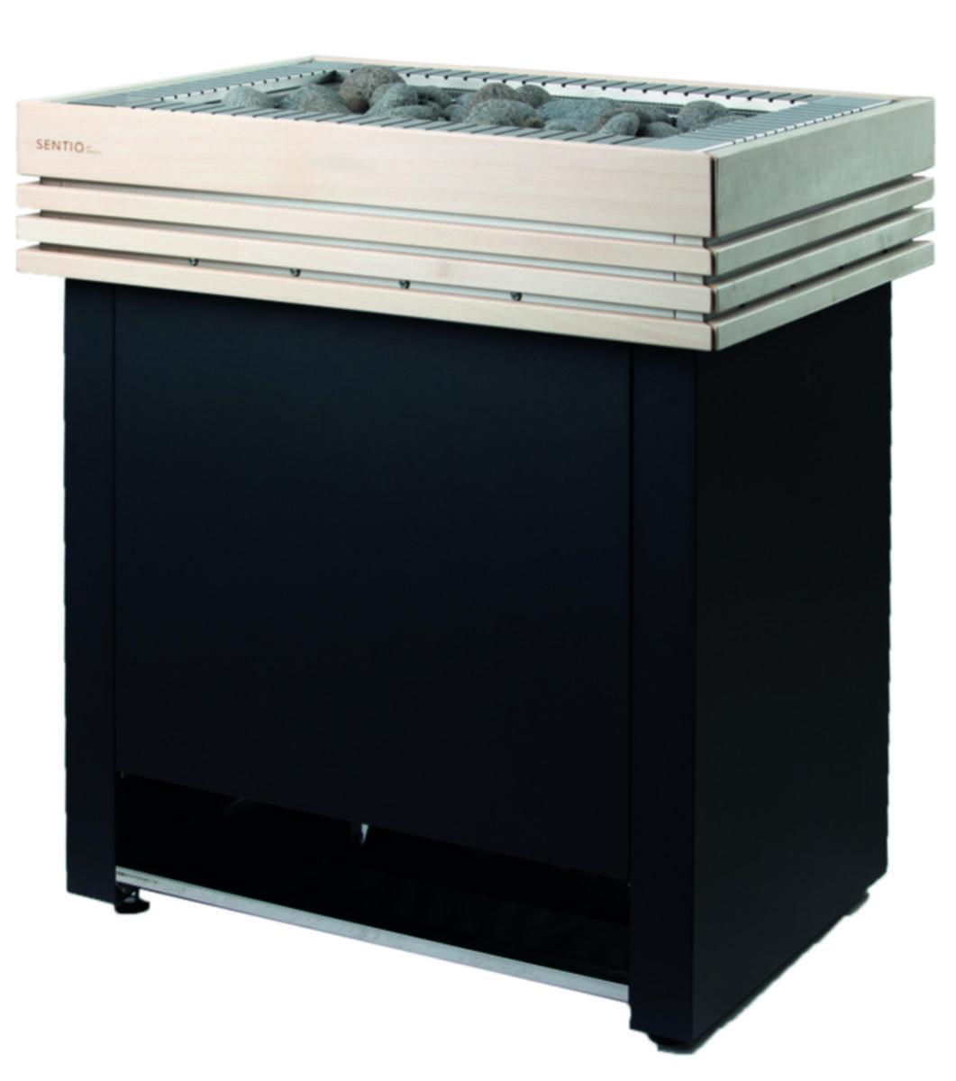 Lattiakiuas Harvia Qube Pro - LATTIAKIUAS HARVIA QUBE QUBE PRO-360 30/33/36 KW MUSTA