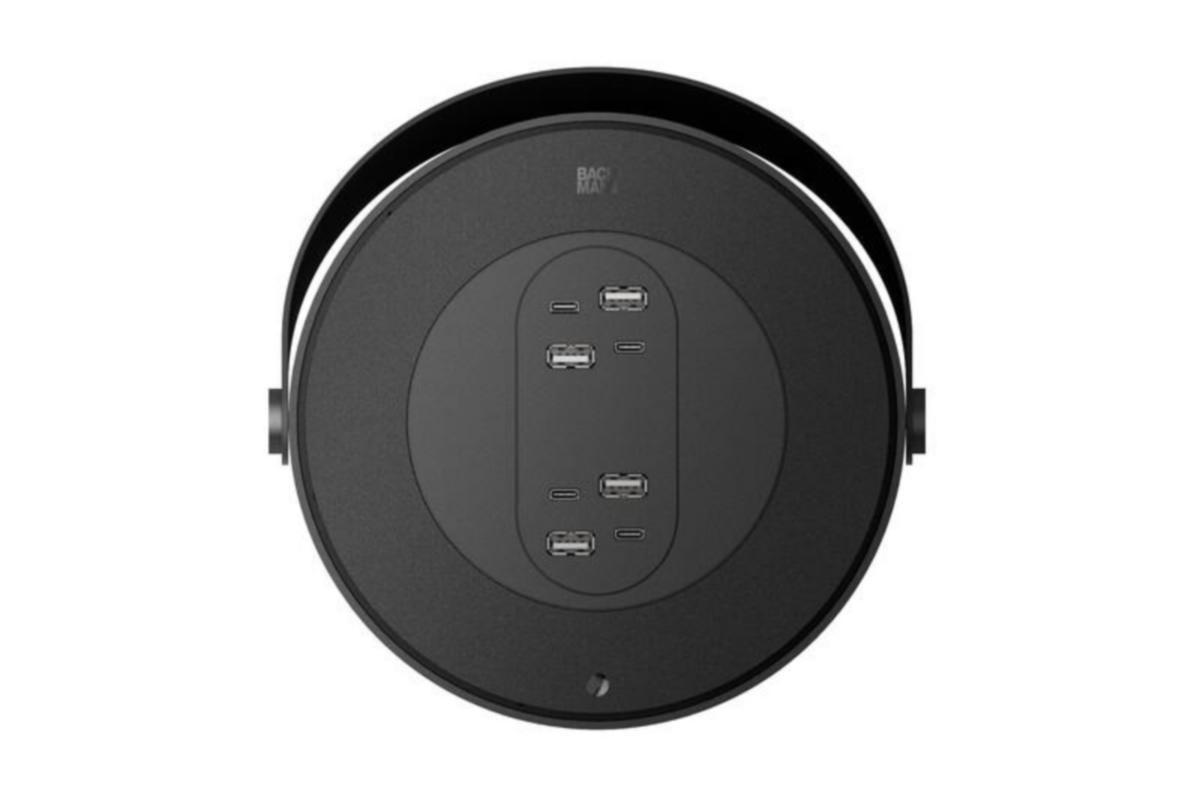 Varavirtalähde Bachmann MOV:E XXL - VARAVIRTALÄHDE MOV:E XXL 4XUSB-A + 4XUSB-C MUSTA LUK.