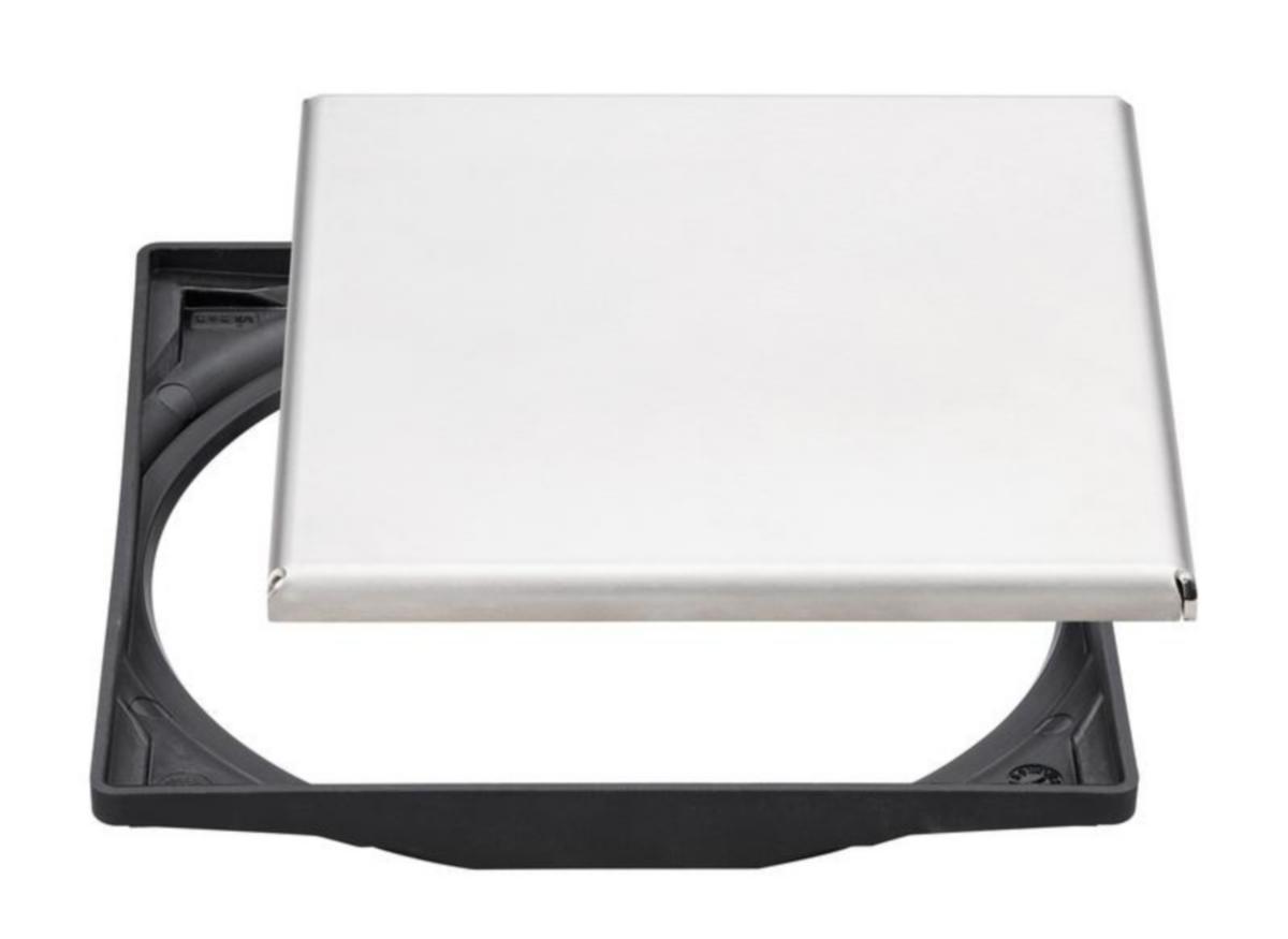 Neliökansi Vieser Flip - LATTIAKAIVON NELIÖK+MUOVIKEHYS VIESER FLIP 146X146 LAATOITET.