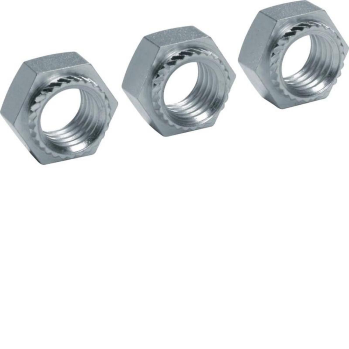 Asennustarvike Hager E3 - ASENNUSTARVIKE E3 UVZ1M12SM MUT.3KPL Ø14.5MM/M12