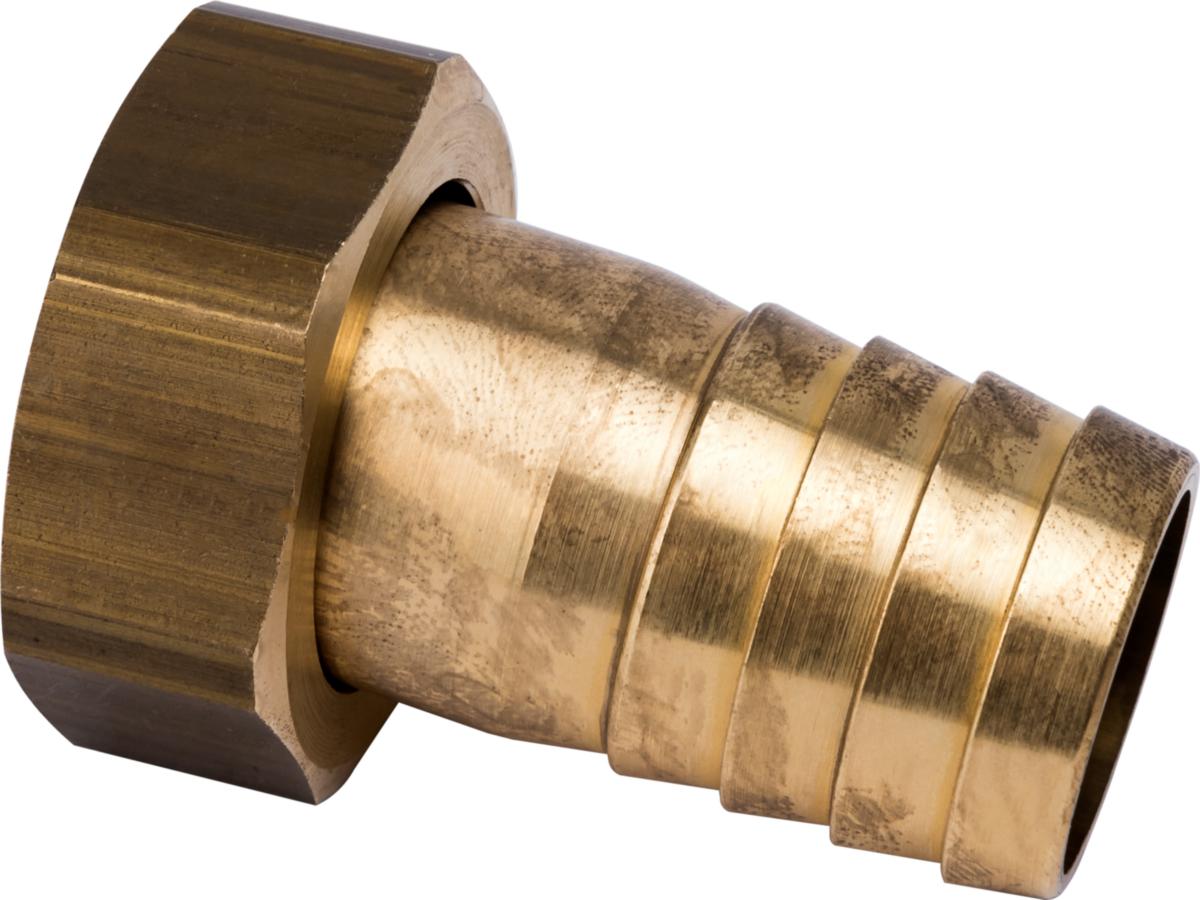 Letkuliitin, letku/sisäkierre, korvakkeilla, metalli - LETKULIITIN SK R15/13MM