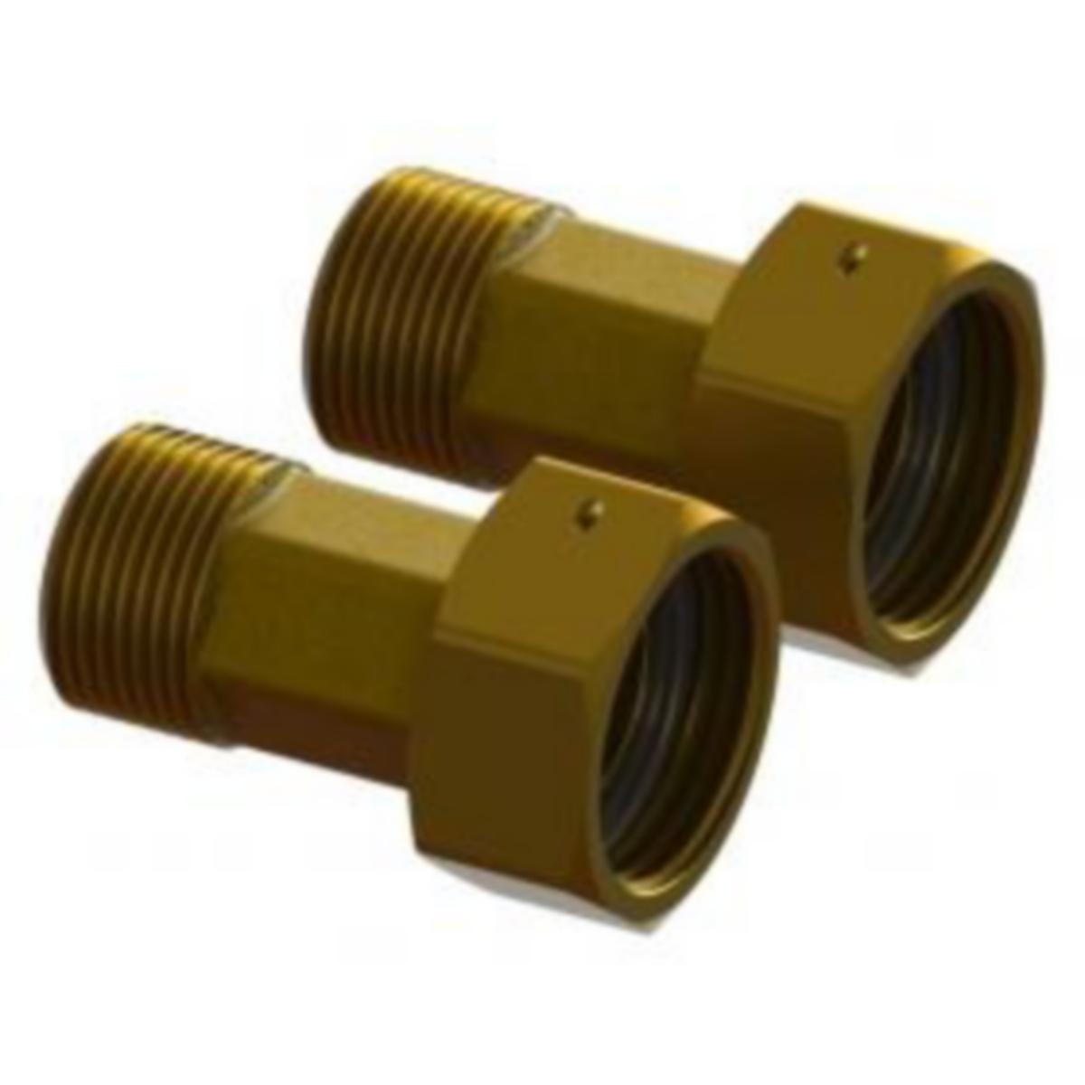 Vesimittariliitinpari HELA 380 - VESIMITTARILIITINPARI 3/4X1/2 HELA 380