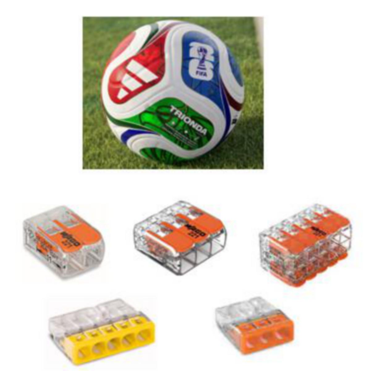 Rasialiitinlajitelma Wago Profi-Set 1/2026 Adidas - RASIALIITIN WAGO PROFI-SET LAJITELMA 1/2026