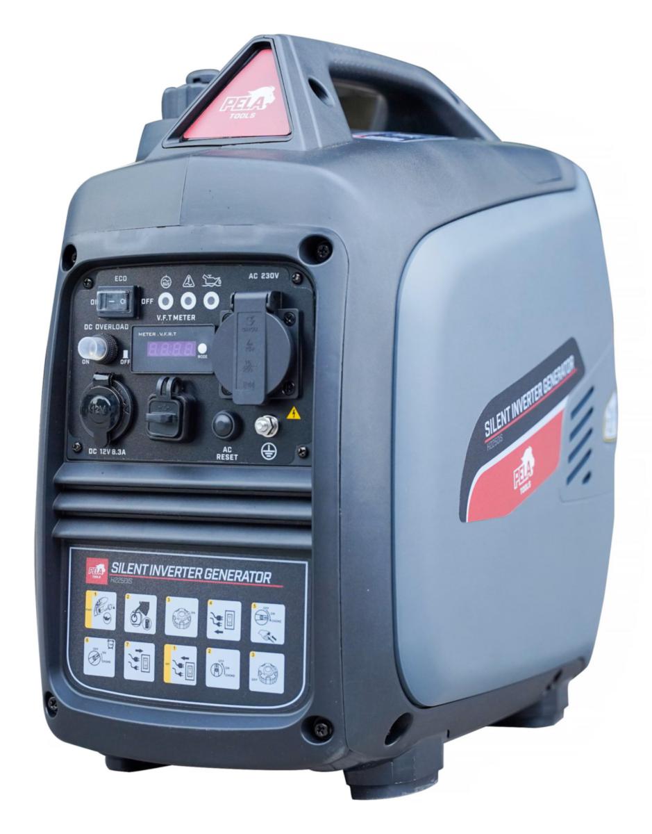 Aggregaatti-invertteri PELA H2250iS 1.8kW - AGGREGAATTI INVERTTERI PELA 542071 H2250iS 1,8kW