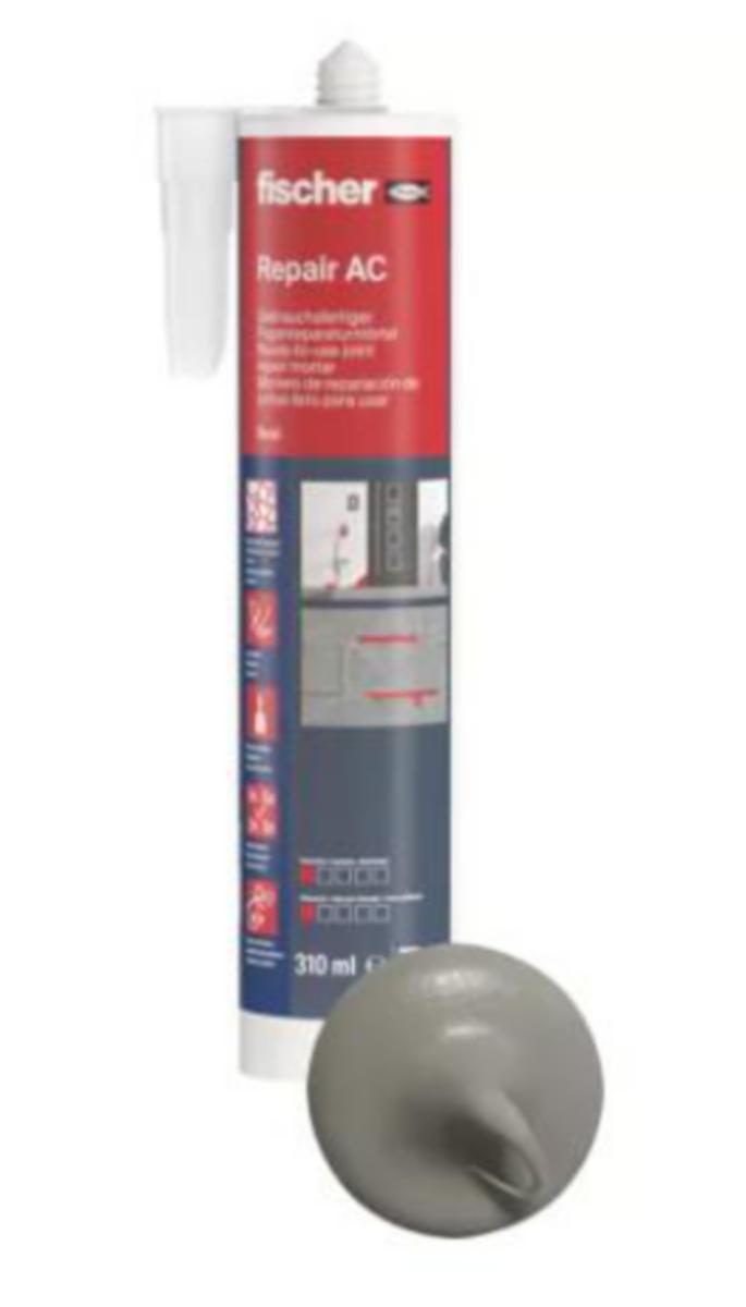 Betonin korjausmassa fischer Repair AC - BETONINKORJAUSMASSA 310ML REPAIR AC 310ML
