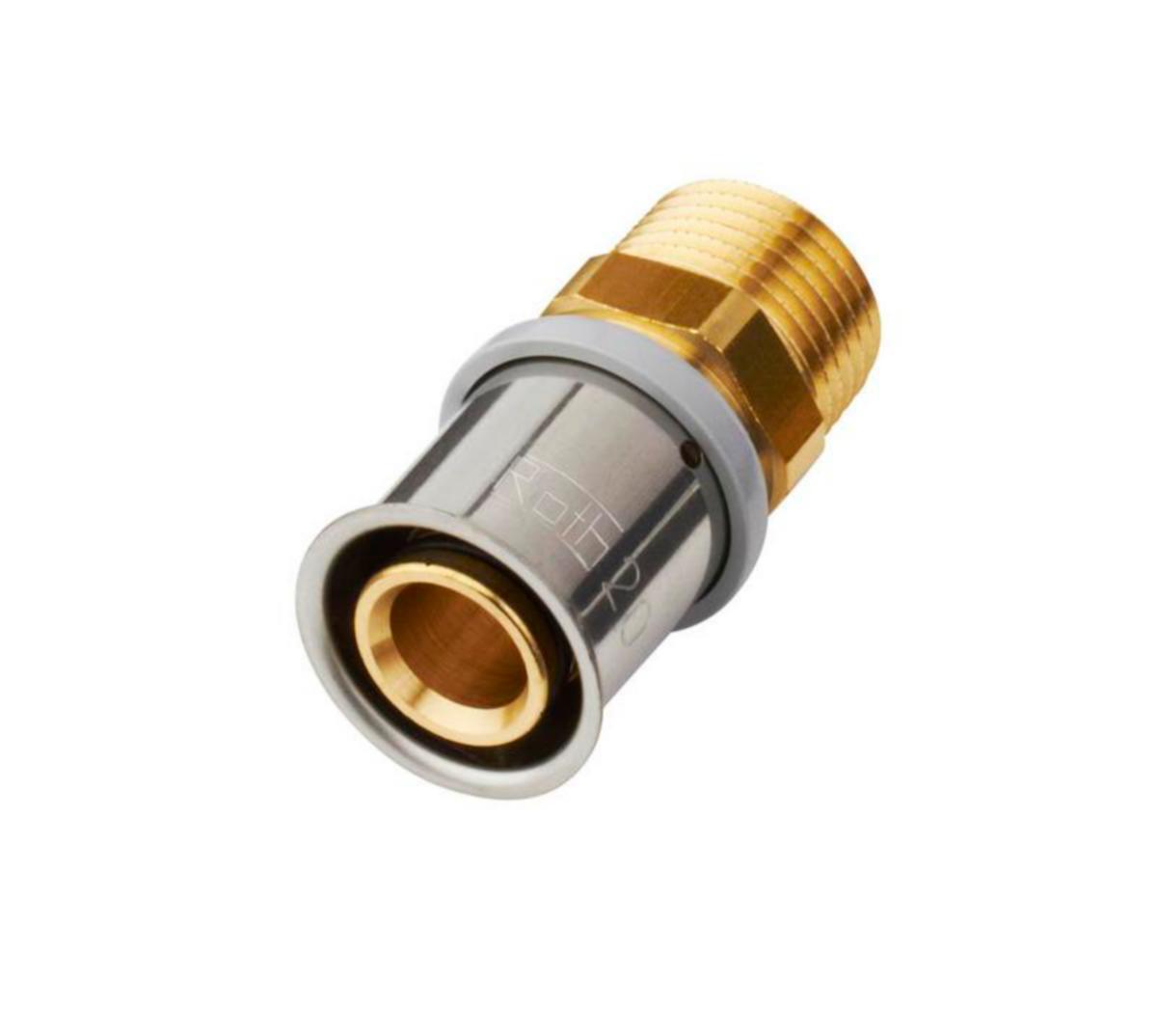 Puristusliitin Roth suora RG uk - PURISTUSLIITIN SUORA UK ROTH 26X1 RG