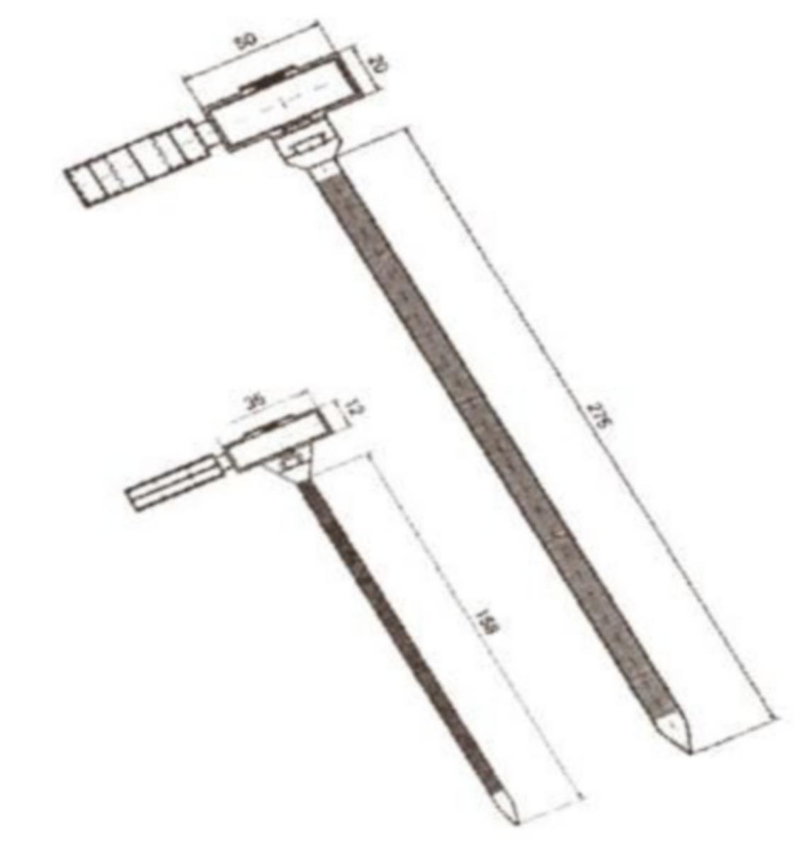 Merkkauspannat Jerikom - MERKKAUSPANTA JERIKOM MSK200 PIENI L=200mm