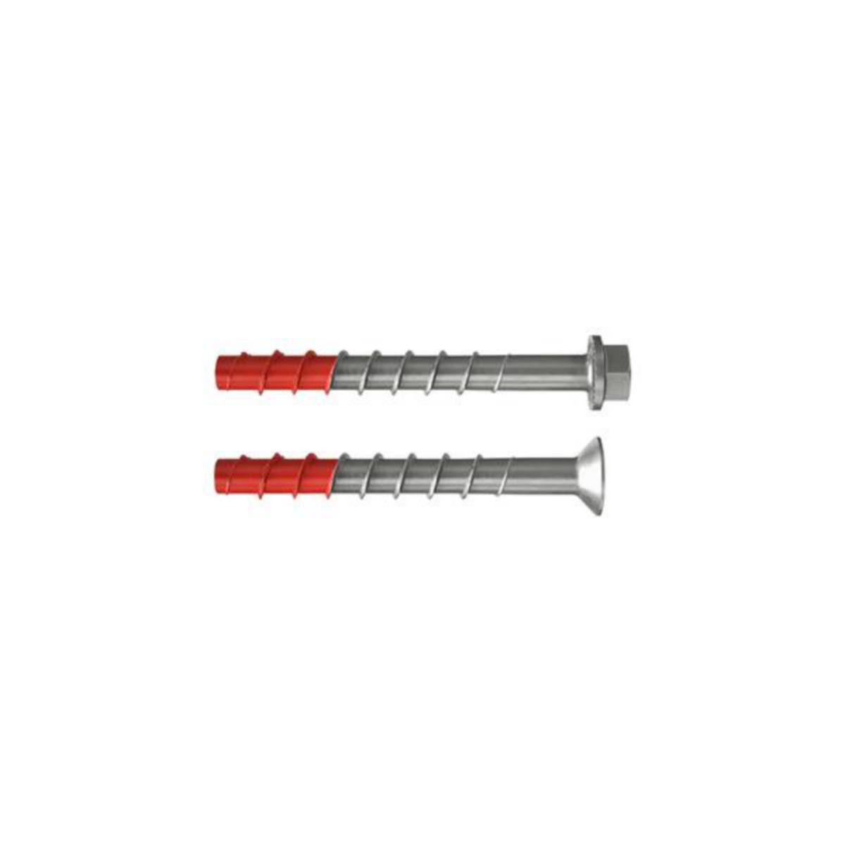 Betoniruuvi fischer UltraCut FBS II US A4 kuusio/laippa - BETONIRUUVI KUUSIO/LAIPPA HST FBS A4 10X60 5/-/- US A4