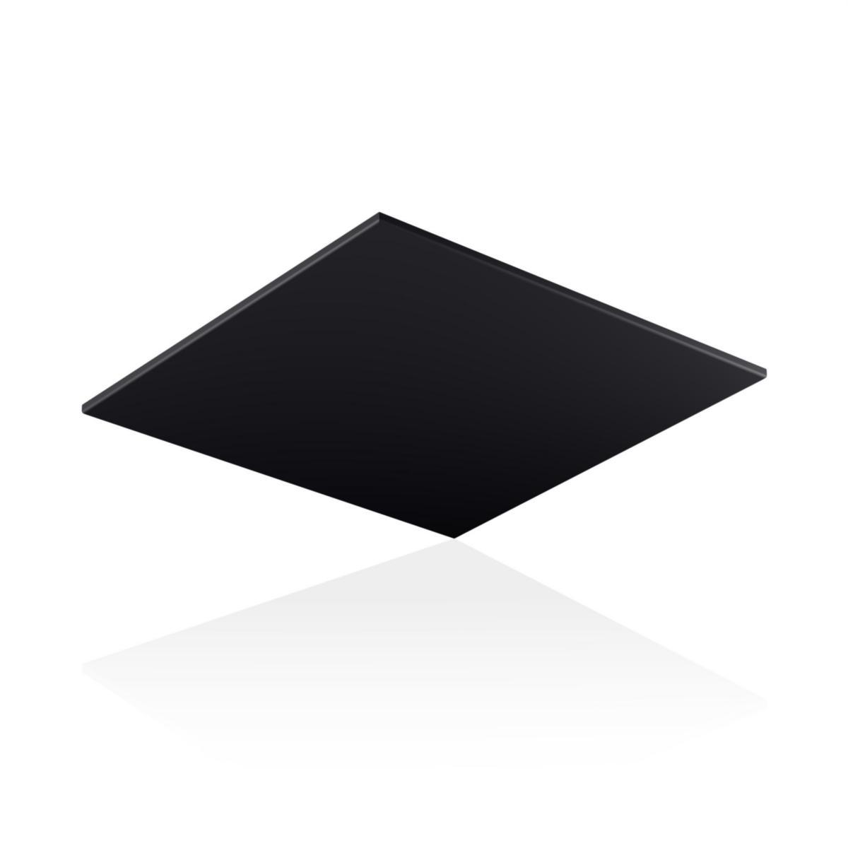 Tuloilmalaite Climecon LINES neliö musta - TULOILMALAITE LINES 125 RAL9005 (SQUARE)