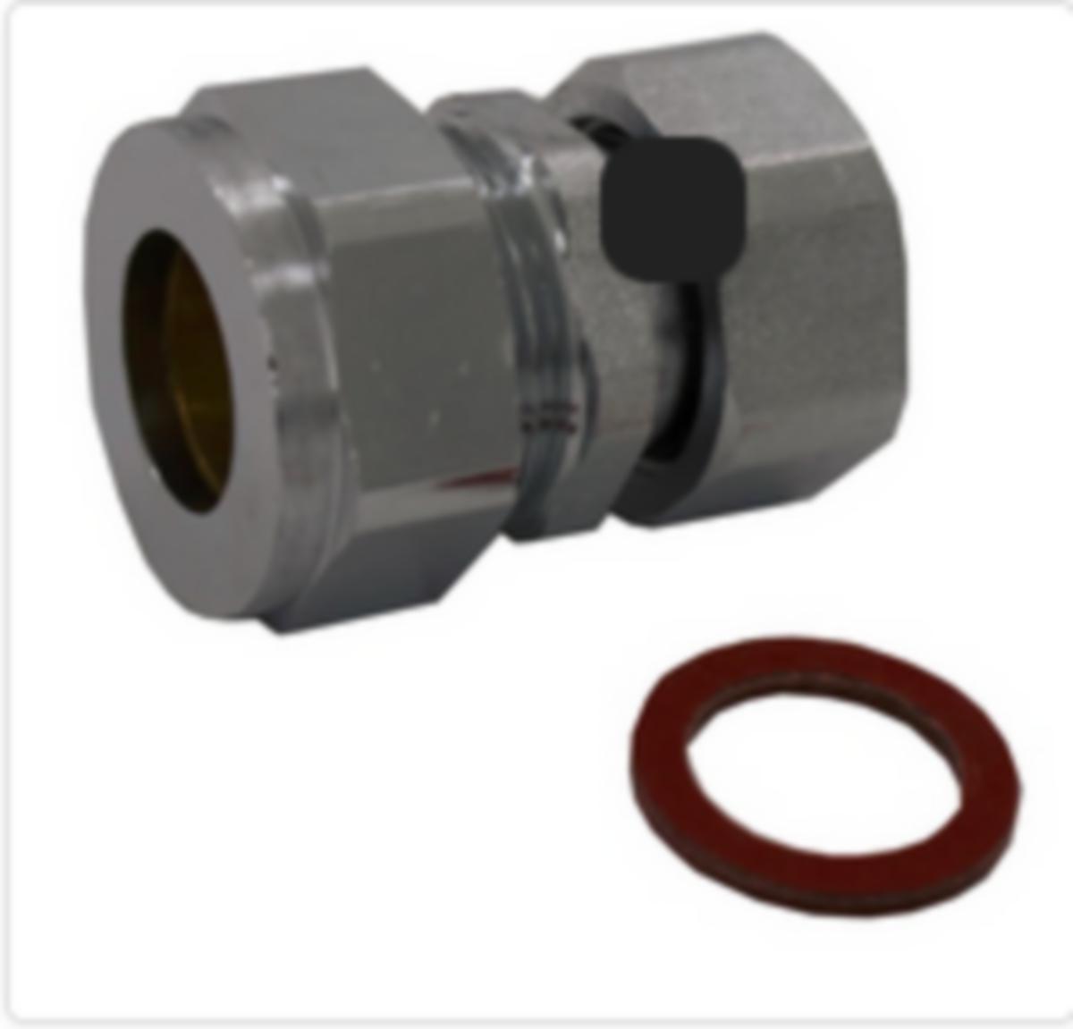 Vesimittarin liitin - VESIMITTARIN LIITIN 3/4X18 LIITIN/PUS.KR